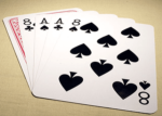 Dobles parejas, Un flop barato con cartas mediocres