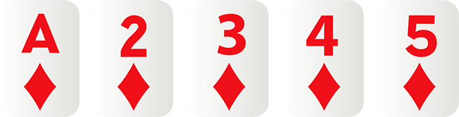 Mano de póker: Escalera de color